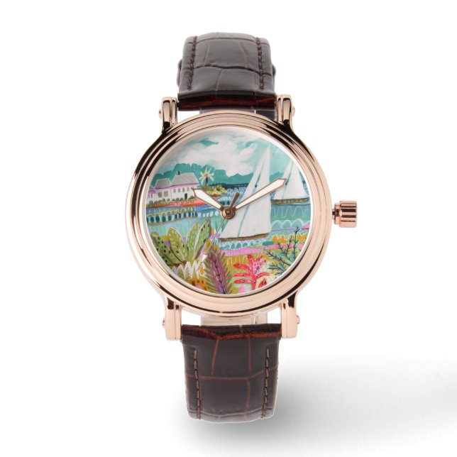 Two Sailboats Watch (Front)