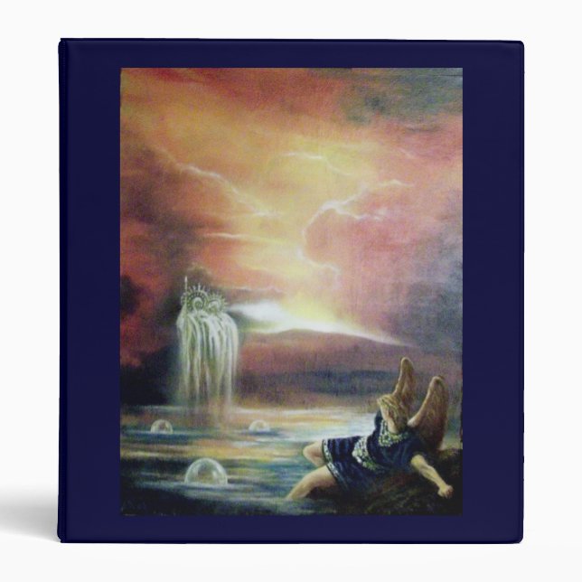 TWO SAINT JOHN AND FALLEN ANGEL fv 3 Ring Binder (Front)