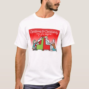 Two Santas: One You Outgrow - T-Shirt