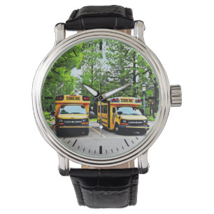 Two School Buses Watch