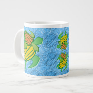Two Sea Turtles Jumbo Mug