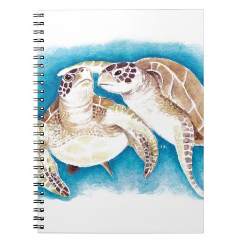 Two Sea Turtles Notebook