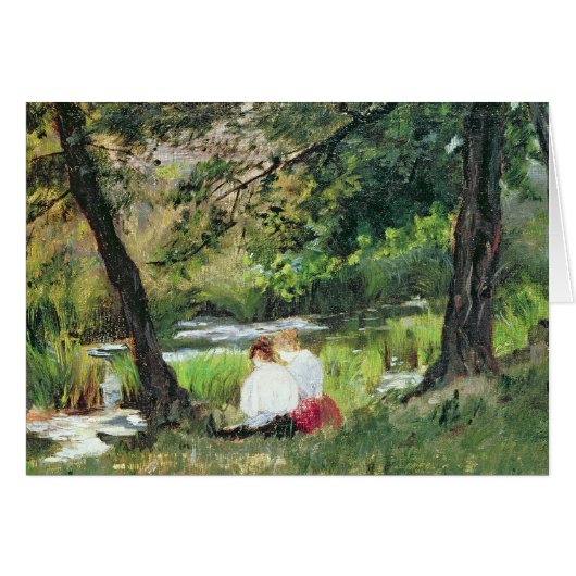 Two Seated Women Cards (Front Horizontal)