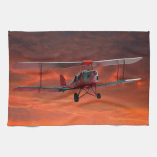 Two seater Tigermoth Towel