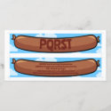 Two Self Cut Out PQRST Study Sausage Bookmarks