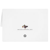 Two Sheep - Blank Card (Back Horizontal)