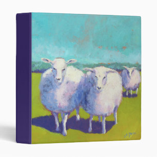 Two Sheep In Field Binder
