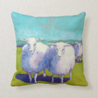 Two Sheep In Field