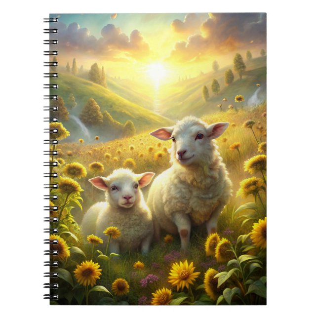 Two Sheep Notebook (Front)
