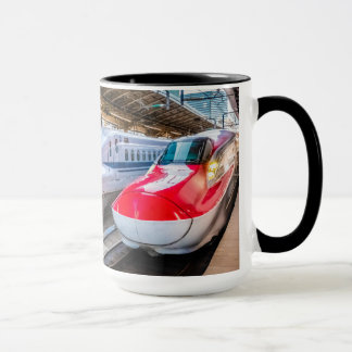 Two Shinkansen at the Tokyo Station Mug