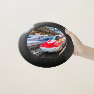 Two Shinkansen at the Tokyo Station Wham-O Frisbee