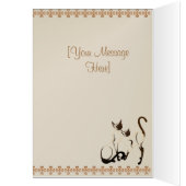 Two Siamese Cats Cards (Inside (Left))