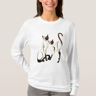 Two Siamese Cats Shirts
