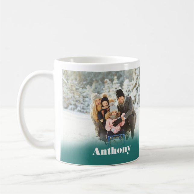 Two Side Personalized Custom Photo Coffee Mug (Left)