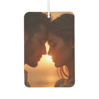 Two side photo car air freshener