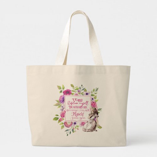 Two_Sided Alice Tote Bag _ Beautiful Artwork 