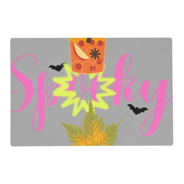 Two sided  Bar Placemat (Back)