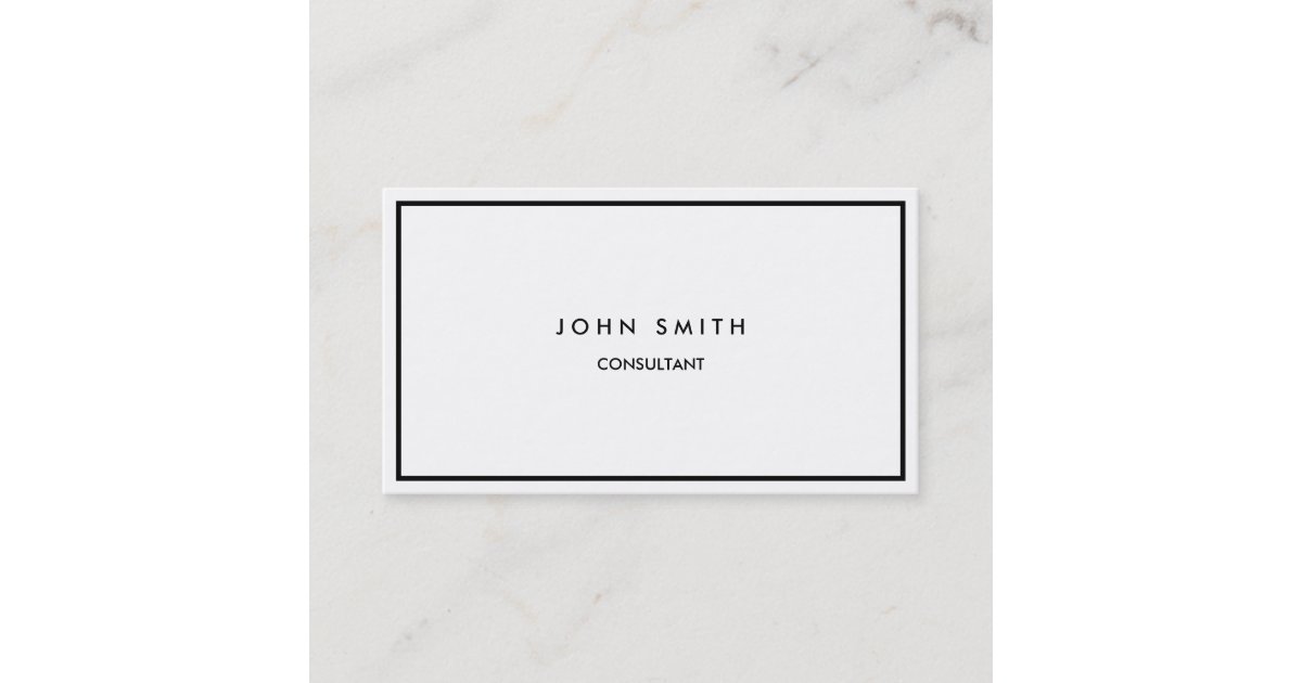 Two Sided Business Card