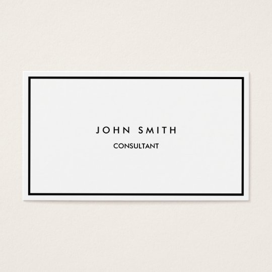 Two Sided Business Card