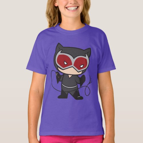 Two_Sided Chibi Catwoman T_Shirt