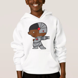 Two-Sided Chibi Cyborg Hoodie