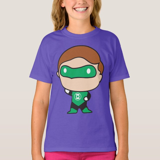 Two-Sided Chibi Green Lantern T-Shirt (Front)