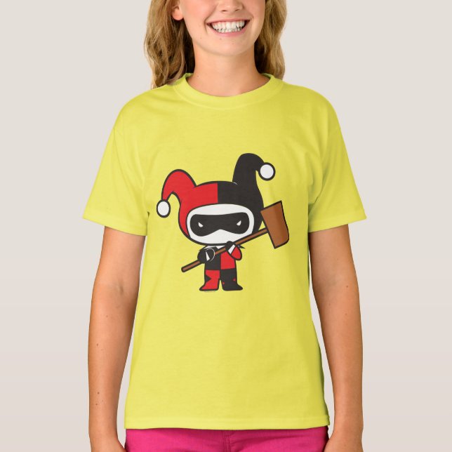 Two-Sided Chibi Harley Quinn T-Shirt (Front)