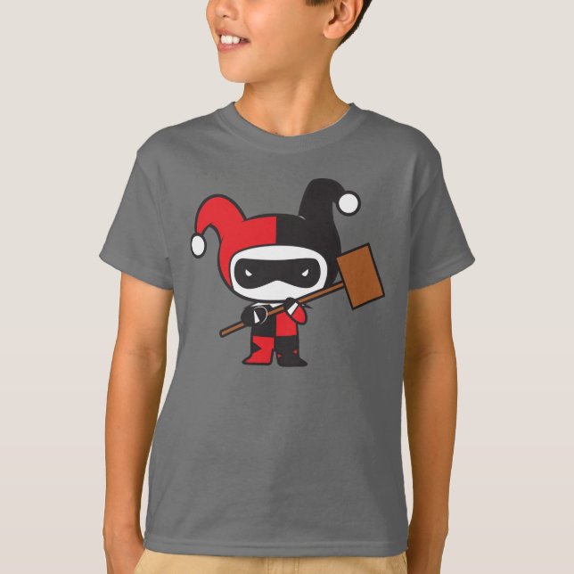 Two-Sided Chibi Harley Quinn T-Shirt (Front)