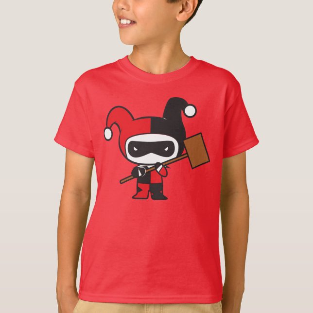 Two-Sided Chibi Harley Quinn T-Shirt (Front)