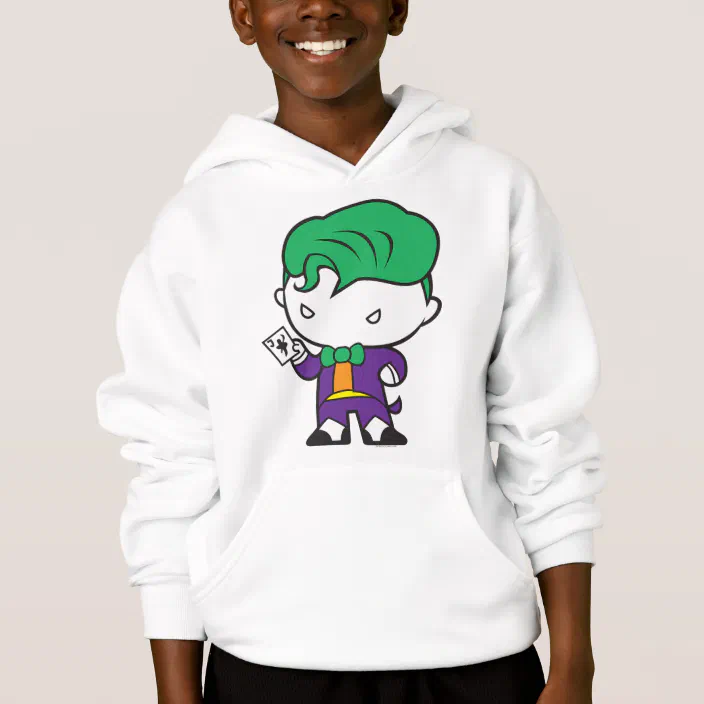 Two-Sided Chibi Joker Hoodie | Zazzle.com