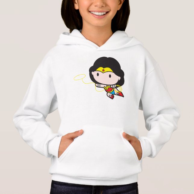 Two-Sided Chibi Wonder Woman Hoodie (Front)