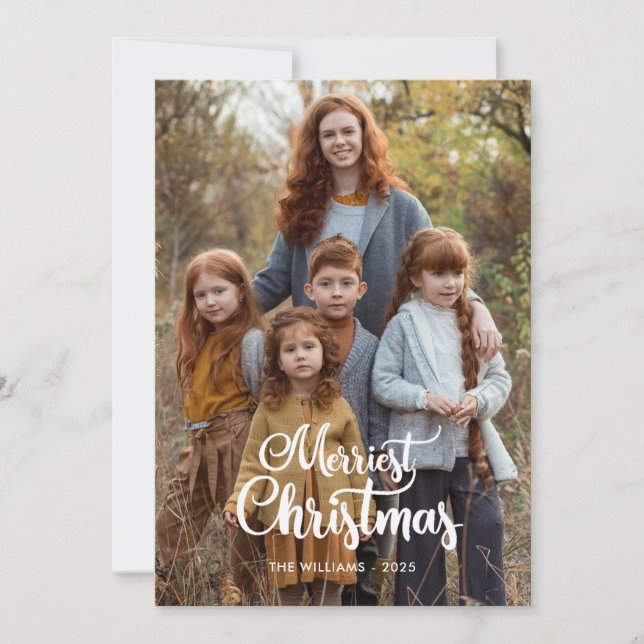 Two Sided Christmas Photo Cards (Front)