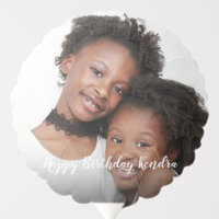 Two Sided Custom Photo Balloon
