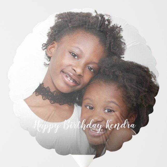 Two Sided Custom Photo Balloon (Front)