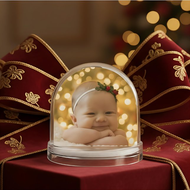 Two-Sided Customizable Snow Globe Snow Globe (Creator Uploaded)