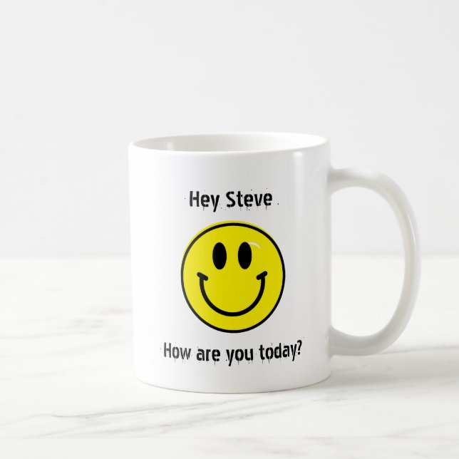 Two-Sided Face (customizable) Coffee Mug (Right)
