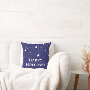 Two sided Holiday and Christmas Throw Pillow