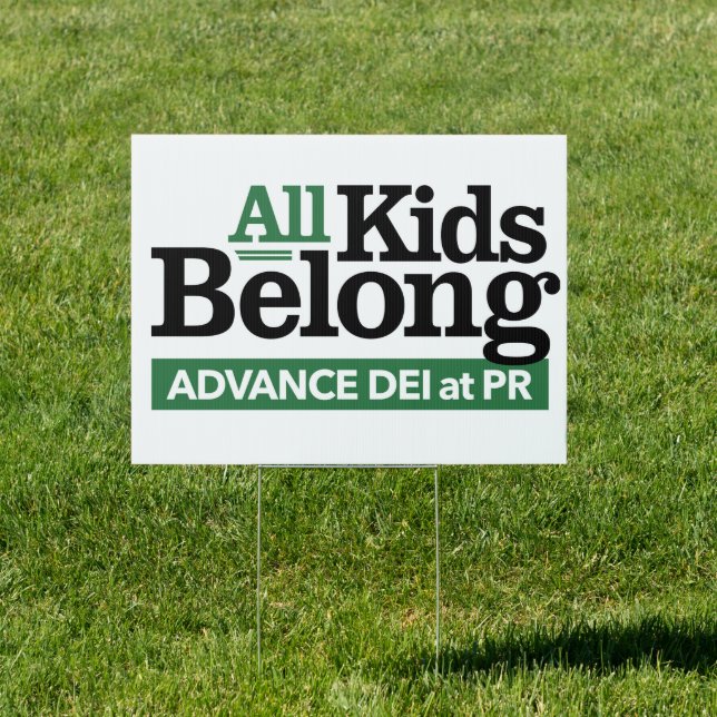 Two-sided Large Yard Sign (Insitu)