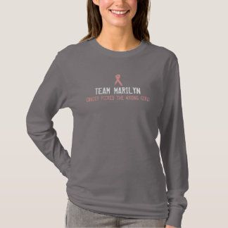 Two sided Long Sleeve Gray T-Shirt