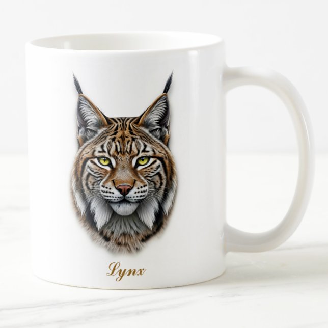 Two-Sided Lynx Coffee Mug Design (Creator Uploaded)