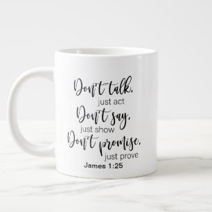 Two sided -mug giant coffee mug