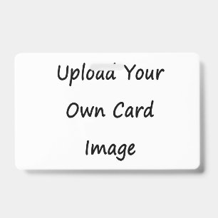 Two Sided Own Image Photo ID Full Card Badge