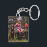 Two-sided Photo Key Chain<br><div class="desc">Ad your personal photos to this two sided key chain.</div>