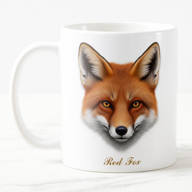 Two-Sided Red Fox Coffee Mug Design (Creator Uploaded)
