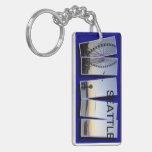 Two Sided Seattle Key Ring at Zazzle