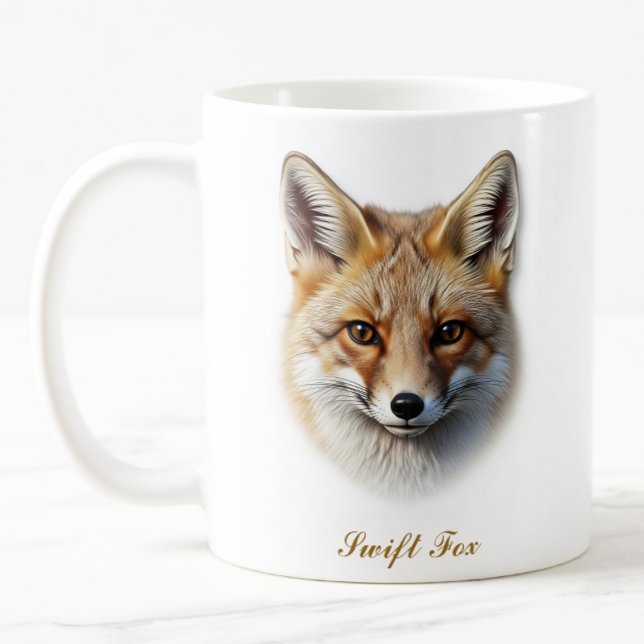 Two-Sided Swift Fox Coffee Mug Design (Creator Uploaded)