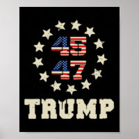 (two Sided) Trump 2024 Qr 4547 Funny Trump Dancing