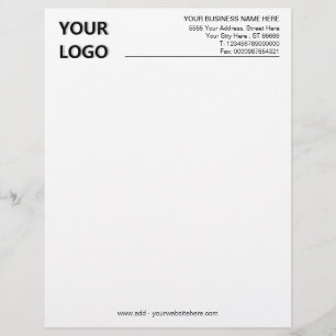 Two Sides Business Office Letterhead and Logo