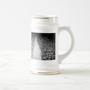 two sides of cocoa beer stein