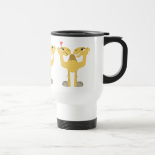 Two Sides of The Same Cartoon Camel Commuter Mug